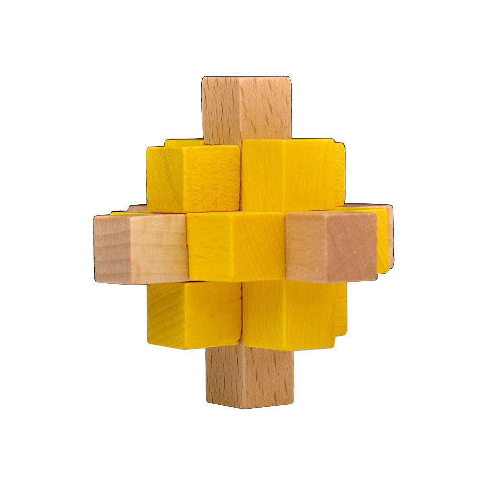 Kongming Lock / Luban Lock Wooden Educational Toy
