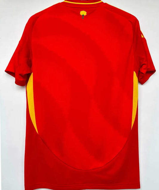 2024/25 Spain 1:1 Quality Home Red Fans Soccer Jersey