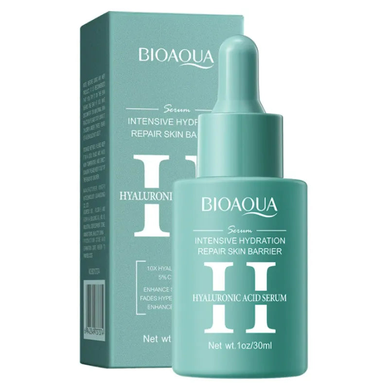 BIOAQUA Retinol, Vitamin C, Hyaluronic Acid Serum Set - Anti-Wrinkle, Skin Tone Balancing, Dark Spot Reducing, Moisturizing, Repairing 3-piece set