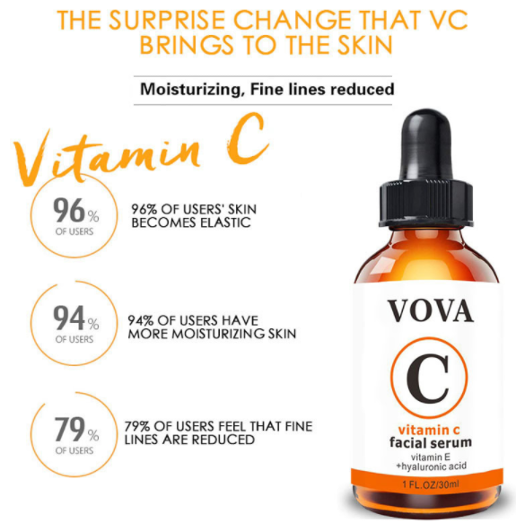 VOVA Vitamin C Wrinkle-Reducing & Skin Tone Balancing Serum VC 30ml