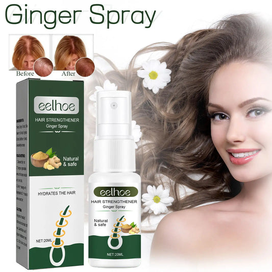 EELHOE Ginger Dense Hair Spray - Nourishing Hair Follicle & Anti-Hair Loss Herbal Support