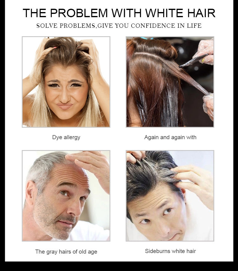 DISAAR Hair Color Pen – Temporary Botanical Hair Dye for Instant Color Touch-Ups (10g)