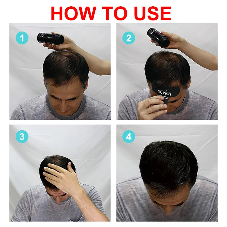 SEVICH Powder Extension Thinning Thickening Hair Growth - Instant Hair Density, Volume Boost Powder