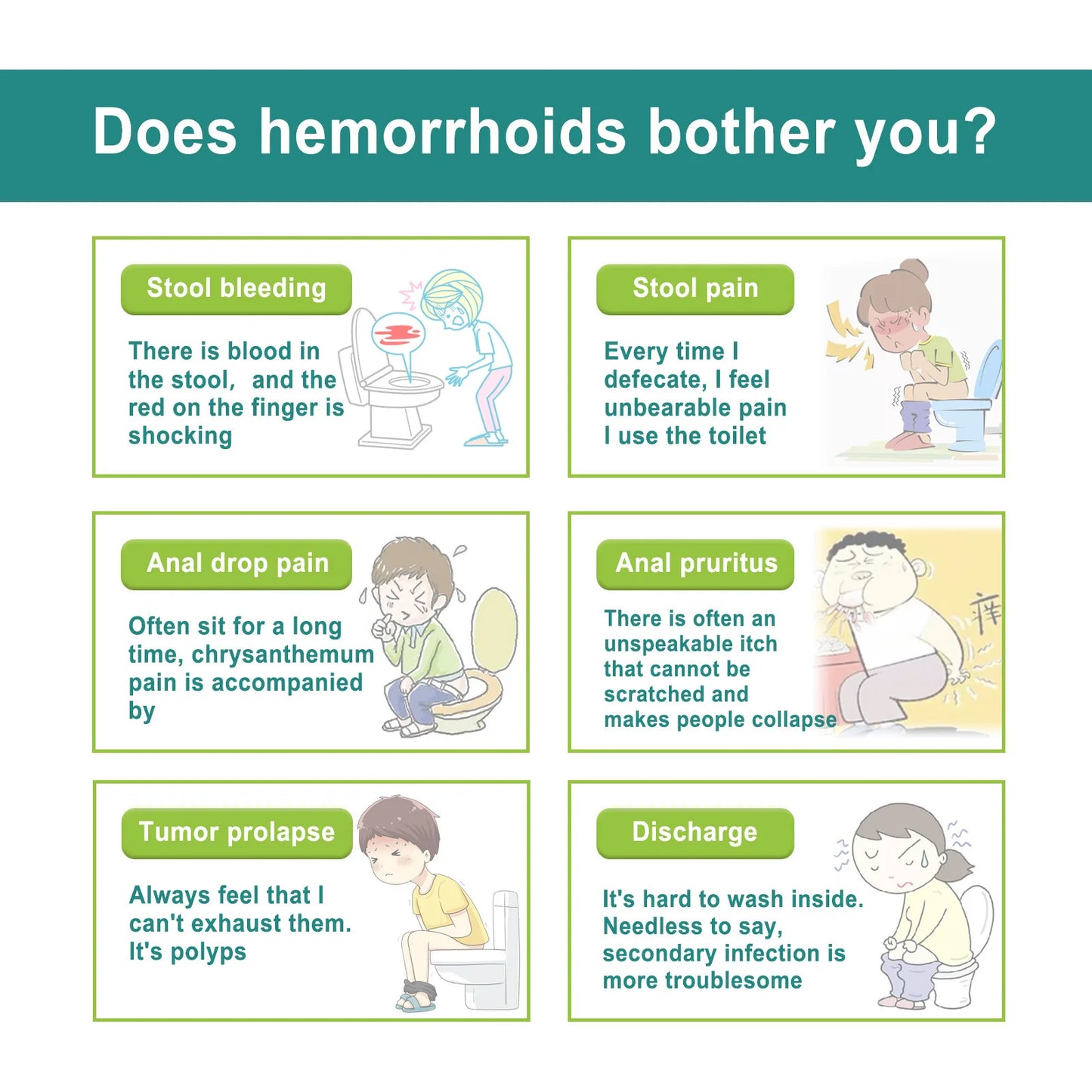 SOUTH MOON Herbal Hemorrhoid Relief Capsules – Fast-Acting Itch, Pain & Inflammation Support (7 Pcs)