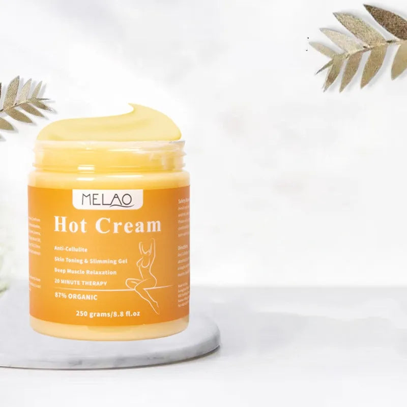 MELAO Slimming & Cellulite Firming Cream – Natural Body Contouring & Fat Burning Lotion