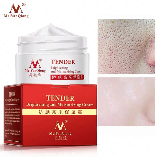 MeiYanQiong Anti-Wrinkle Face Cream with Hyaluronic Acid 40g - Wrinkle Reduction, Brightening Effect, Deep Hydration