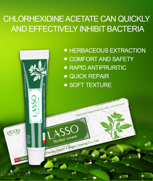 Lasso Herbal Dermal Balancing Cream – Intensive Cosmetic Care for Eczema-Prone, Redness & Flaky Psoriasis-Tendency Skin Profiles