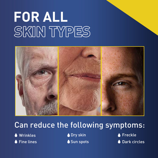 ACTIVE AGE Men's Anti-Aging Face Cream – Wrinkle Reducer, Dark Spot Corrector & Moisturizer (20g)