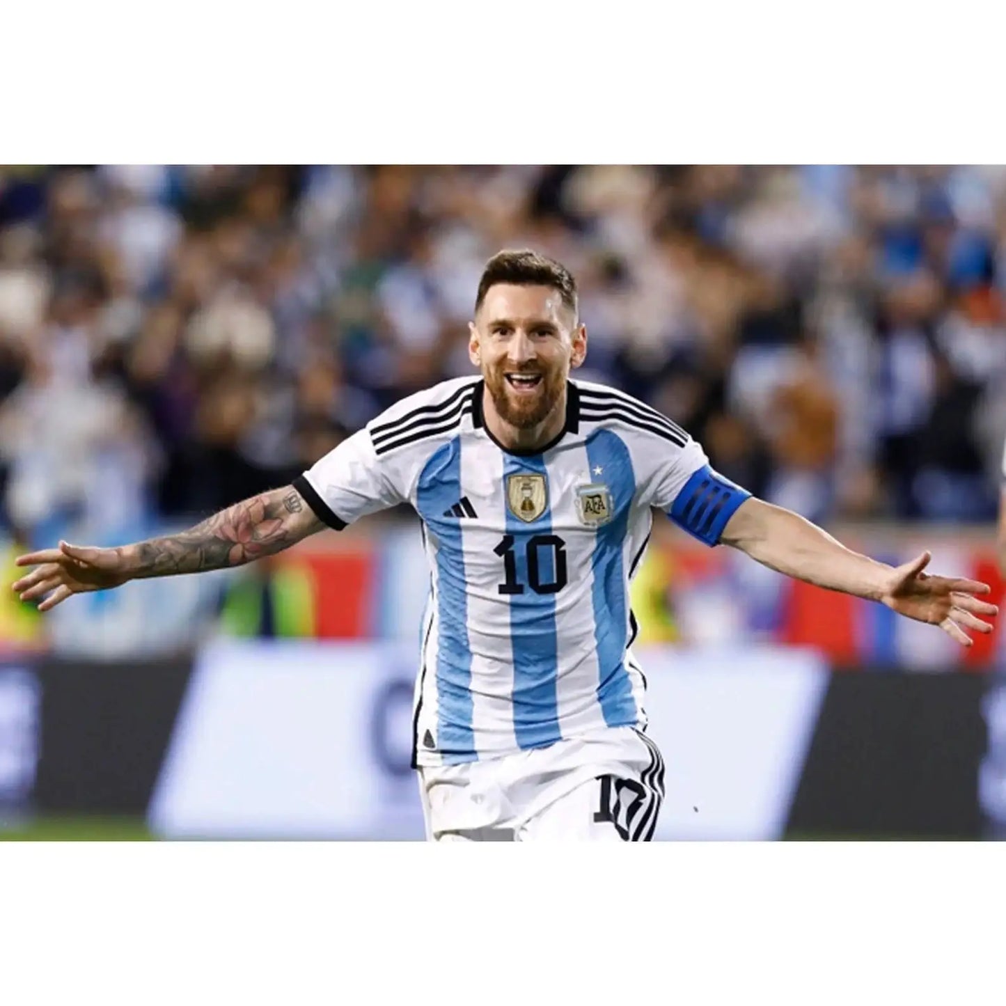 Messi #10 Argentina World Cup Champions Jersey - Home Jersey