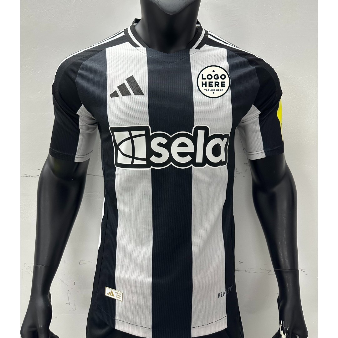 Newcastle Home Player Version Soccer Jersey