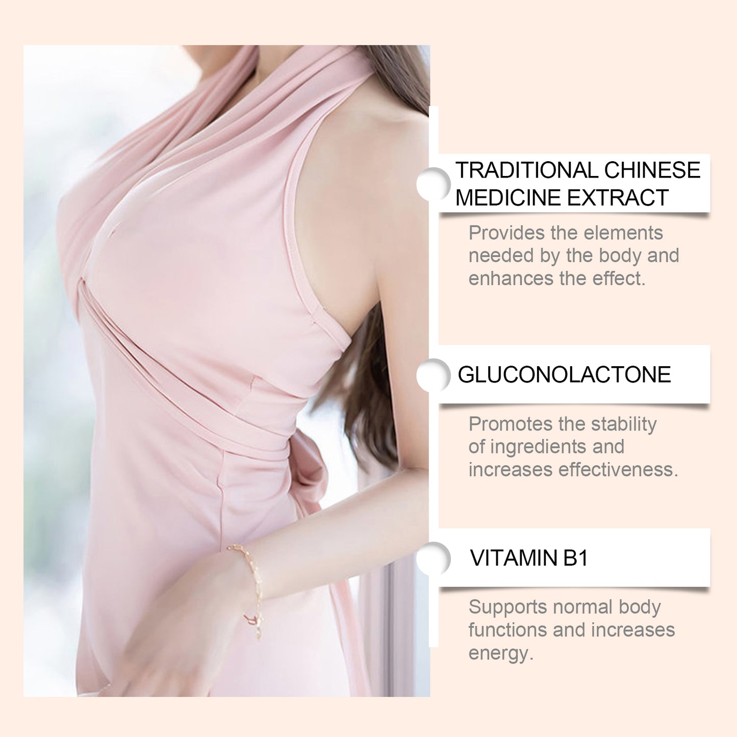 Googeer Pueraria Mirifica Papaya Supplement - Breast Fullness, Skin Health, Boosts Energy Levels, Hormone Balance