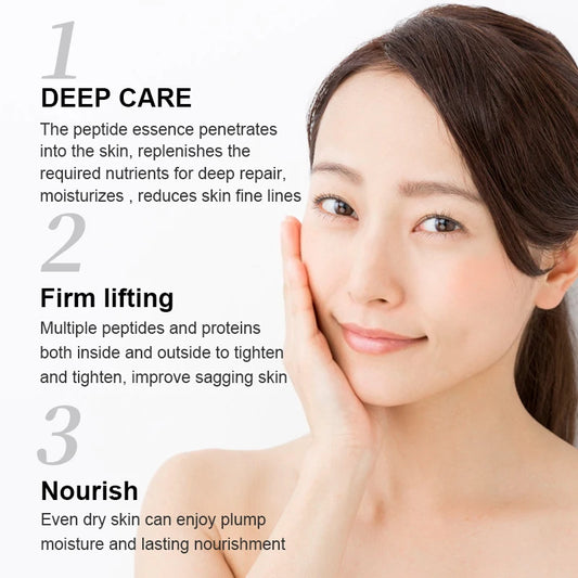 VIBRANT GLAMOUR Six Peptide Cream: Advanced Anti-Aging, Whitening & Firming Face Moisturizer