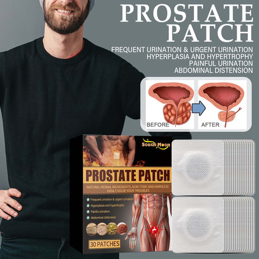 South Moon Prostate Therapy Patch – Natural Herbal Support for Men's Prostate Health