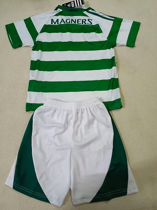2025 Celtic Home Kids Soccer Jersey