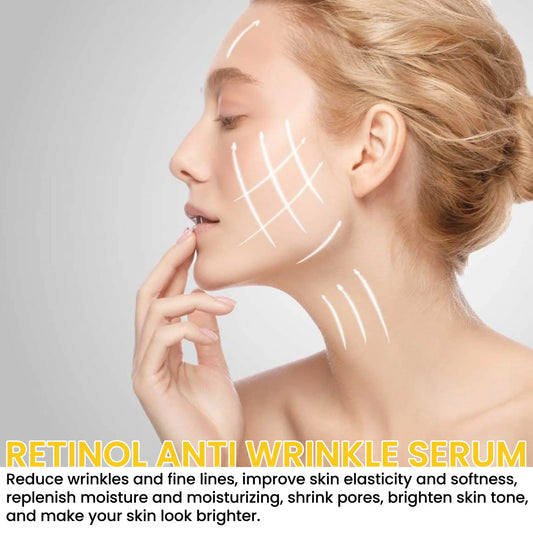 EELHOE Retinol Anti Wrinkle Firms Facial Skin, Lightens Wrinkles, Decreases Wrinkles, Anti Aging Skin Care