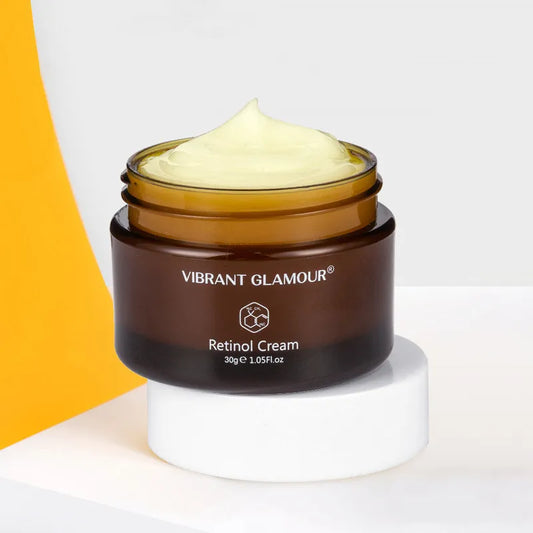 VIBRANT GLAMOUR Retinol Anti-Aging Cream / Eye Serum – Firming, Revitalizing & Wrinkle Reduction