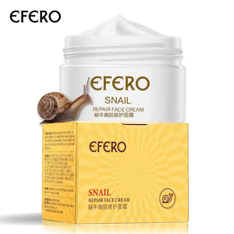 EFERO Wrinkle-Reducing Snail Cream That Tightens Pores and Brightens Your Skin -30g