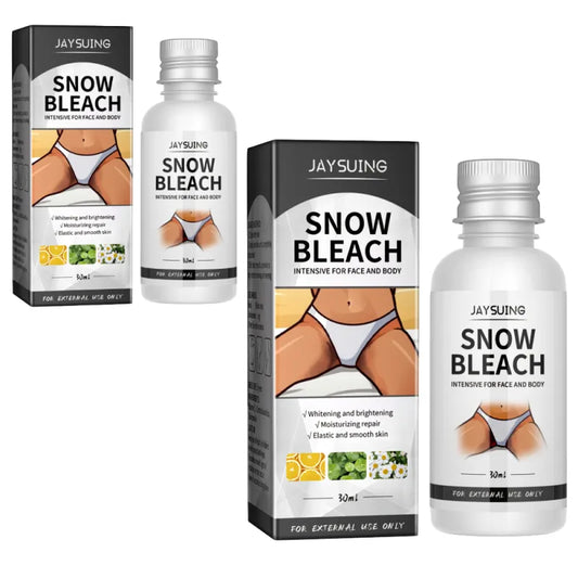 JAYSUING Face, Body and Intimate Area Whitening Snow Bleach Cream Fast Bleaching Brighten Inner Thigh Cream Bleach for Intimate Area