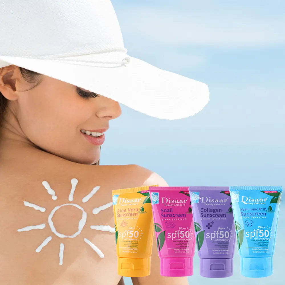 DISAAR Cross-Border Collagen Moisturizing Concealer UV Protection Sunscreen 100ml SPF 50+ PA+