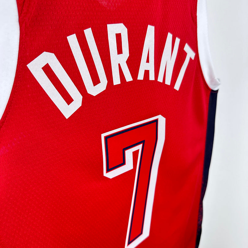 Team USA JAMES #6 Red NBA Jersey