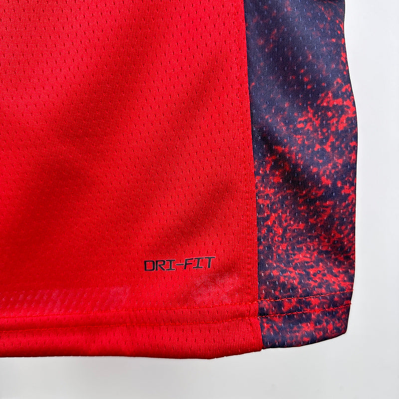 Team USA JAMES #6 Red NBA Jersey
