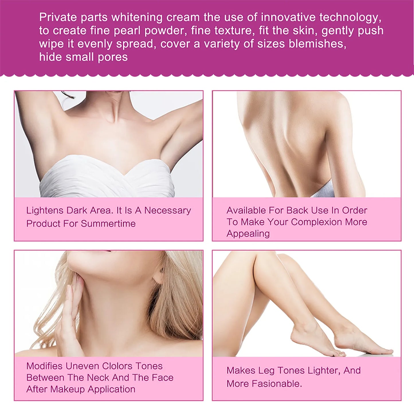 ELAIMEI Special Area Vaginal and Body Whitening, Moisturizing Cream