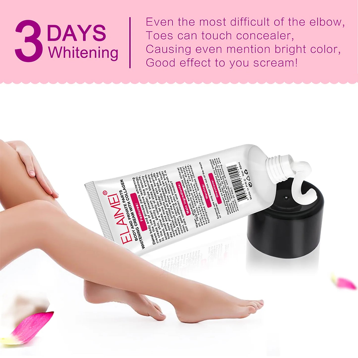 ELAIMEI Special Area Vaginal and Body Whitening, Moisturizing Cream