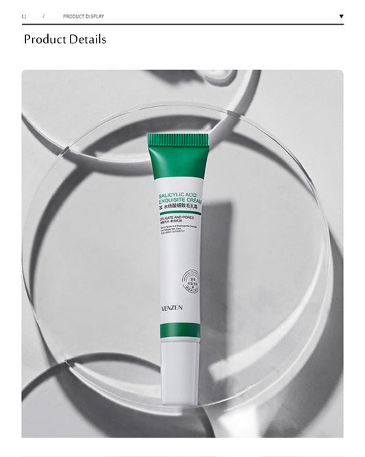 VENZEN Salicylic Acid Pore Purifying and Skin Rejuvenating Cream Lotion