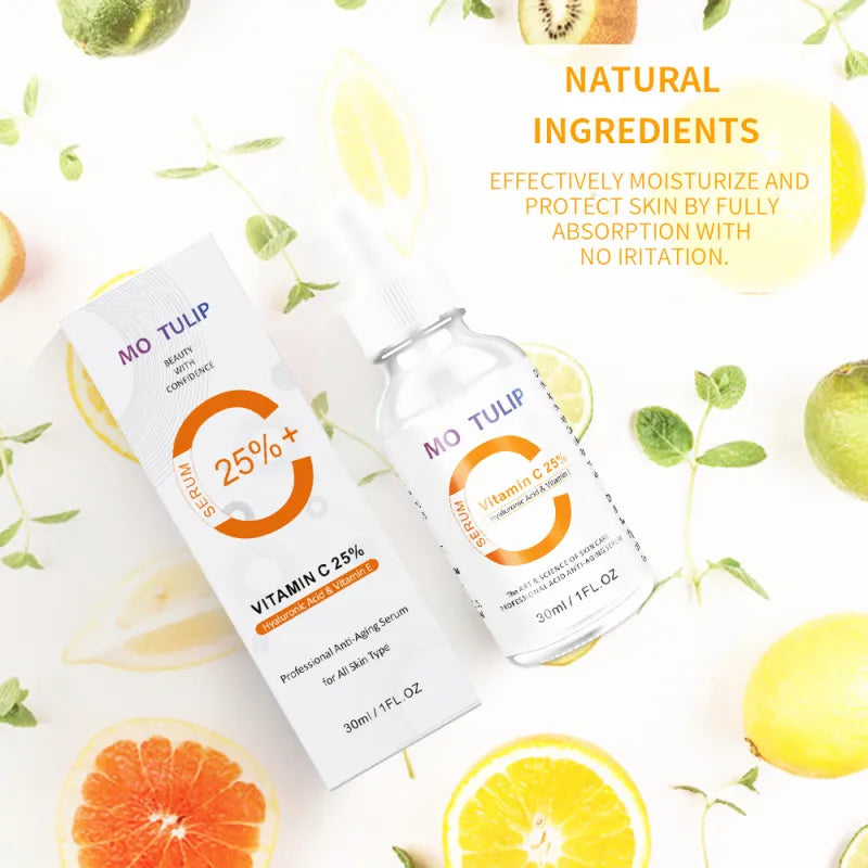 MO TULIP Hyaluronic Acid & Vitamin C Skin Firming Anti-Wrinkle Face Serum