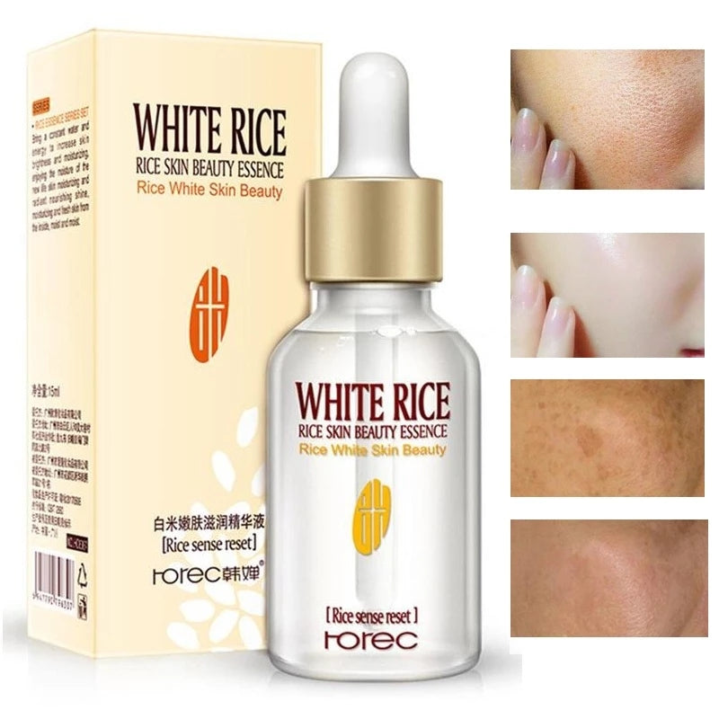 HOREC White Rice Whitening Serum – Anti-Aging, Dark Spot & Acne Remover (15ml)