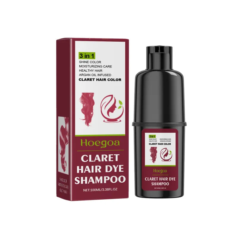Herbal Essence Hair Dye Shampoo (100ml) – Moisturizing, Anti-Graying, & Anti-Hair Loss Color