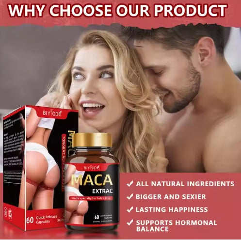 MACA EXTRAC™ – Hip & Butt Lift Capsules for Natural Curves - Maca Capsules For Hip Lifting