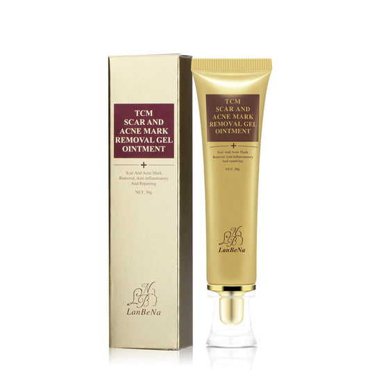 Lanbena TCM Scar and Acne Mark Removal Gel Cream - Ladies Herbal Repair Cream Scar Removal Cream