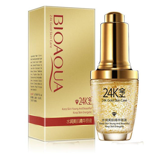 BIOAQUA 24K Gold Firming Serum – Pore Minimizing, Anti-Aging & Antioxidant Face Serum