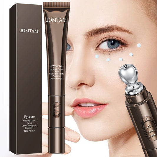JOMTAM Electric Caviar Eye Cream: Anti-Aging, Dark Circle Reduction & Firming with Gold & Collagen (20g)