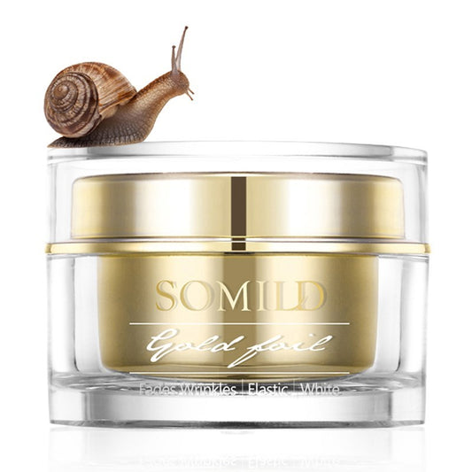 SOMILD Snail Moisturizer Wrinkle Remover 24K Gold Cream 50g - Anti-aging Anti-Wrinkle, Antioxidant