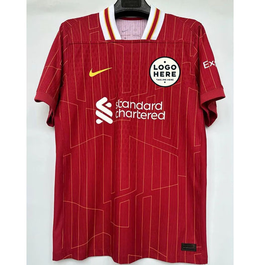 LIVERPOOL Home Long Sleeve Player Version Soccer Jersey