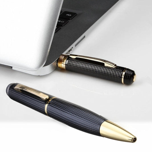 Professional Conference Recorder Pen Camera - Audio Video Recording Spy Camera