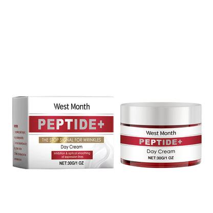 WEST MONTH Peptide Day Cream - Firms the Skin, Reduces Expression Lines