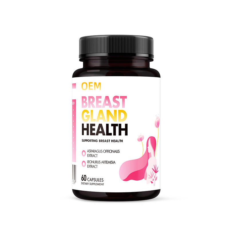 Breast Health Support Capsules (60 Count) – Herbal Blend for Women's Wellness