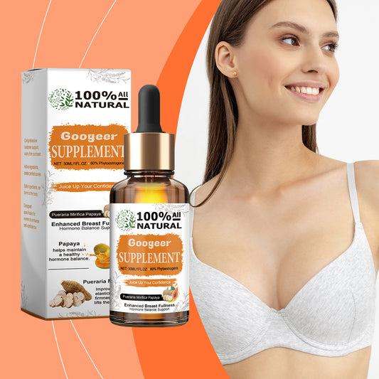 Googeer Pueraria Mirifica Papaya Supplement - Breast Fullness, Skin Health, Boosts Energy Levels, Hormone Balance