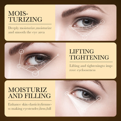 24K Hyaluronic Acid Anti-Wrinkle Multi-Effect Gold Eye Cream 40g