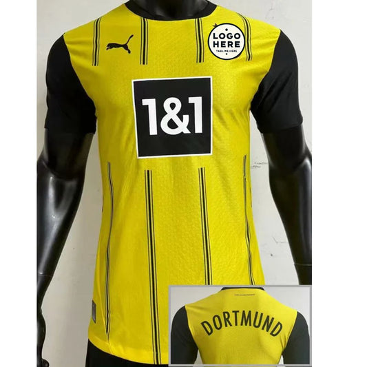 Dortmund Home Player Version Soccer Jersey