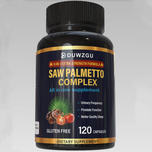 DUWZGU Prostate Gland Protection Capsule - 11-in-1 Extra Strength Formula SAW PALMETTO COMPLEX