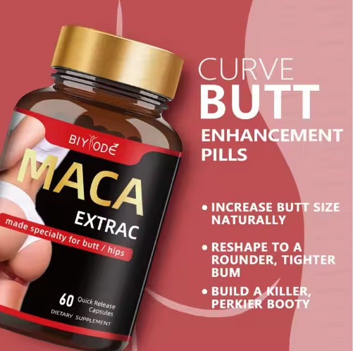 MACA EXTRAC™ – Hip & Butt Lift Capsules for Natural Curves - Maca Capsules For Hip Lifting