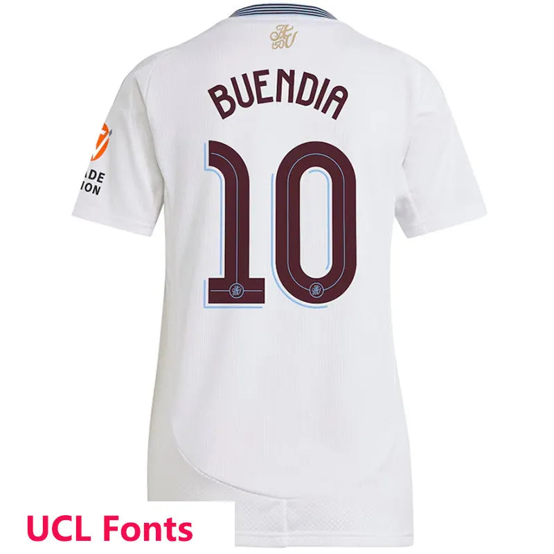Aston Villa Away Player Version Soccer Jersey