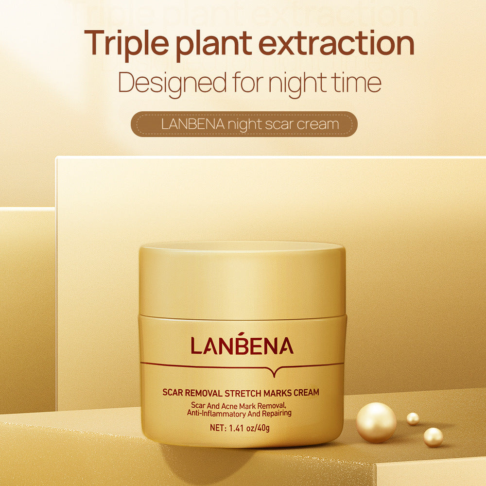LANBENA Herbal Scar Remove Cream - skin issues such as scars, burn marks, surgical scars, acne scars, and stretch marks Remover
