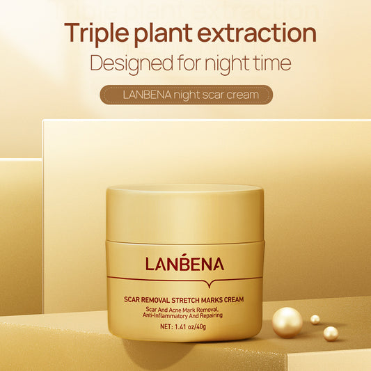 LANBENA Herbal Scar Remove Cream - skin issues such as scars, burn marks, surgical scars, acne scars, and stretch marks Remover
