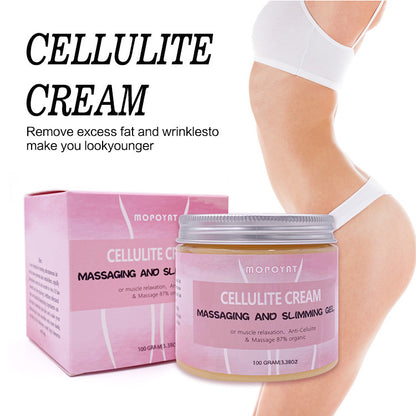 MOPOYAT Turmeric Oil Slimming & Cellulite Reduction Cream (100g) – Firms Skin & Boosts Fat Burning