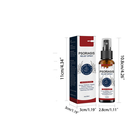 KENANLAN Psoriasis Relief Spray, Anti-Rash & Redness Herbal Support